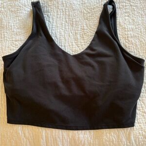 Ptula Black Cropped Tank Top